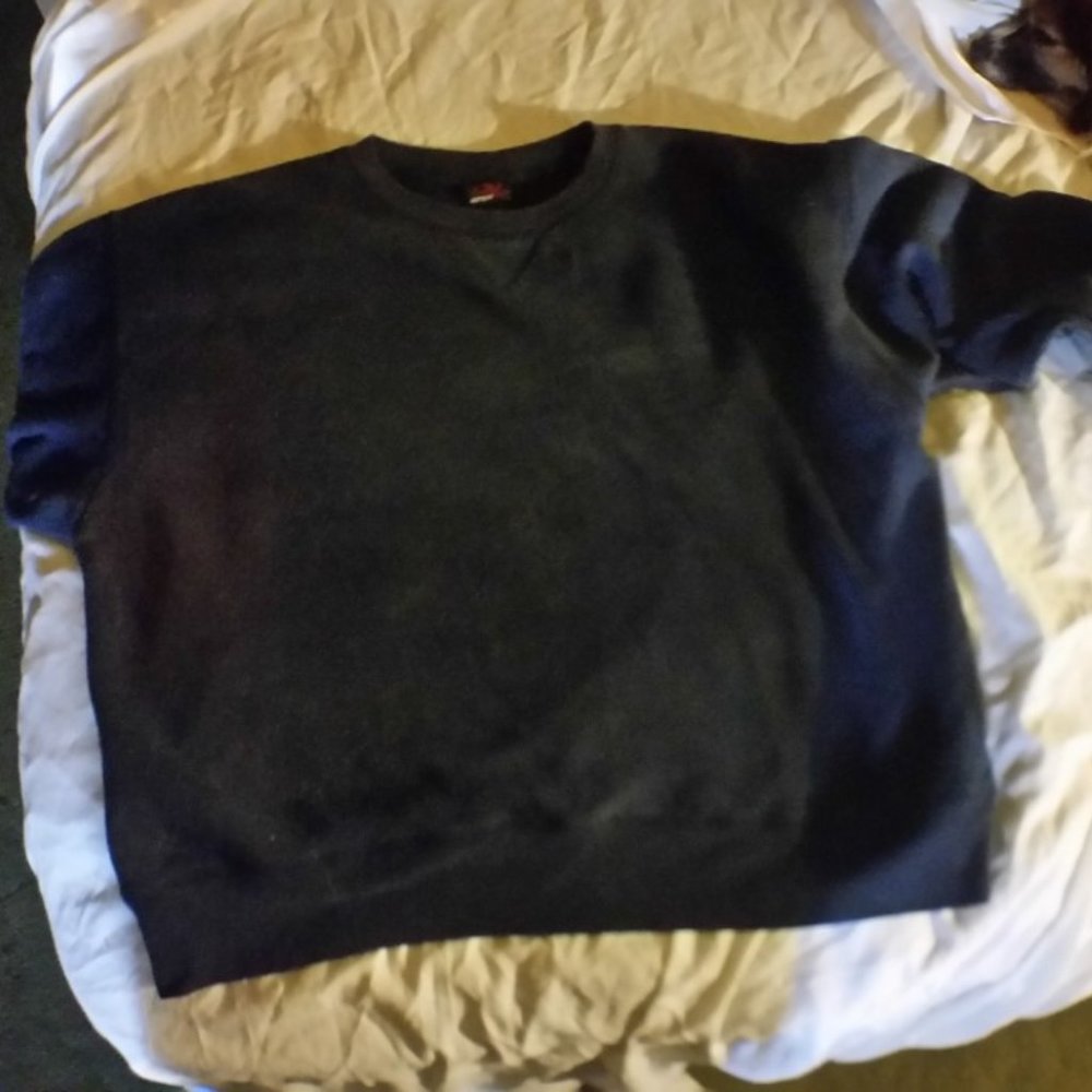 large black Sportek sweater